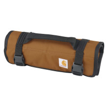 Carhartt Utility Roll Organizer, Durable, Water-Resistant Tool Roll, Carhartt Brown, 16 Pocket