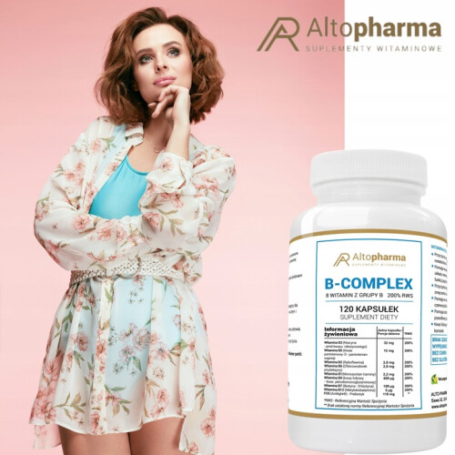 Alto Pharma Witamina B Complex 200% RWS 120 kapsułek 1