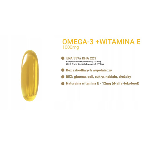 Alto Pharma Omega-3 + Vit E 1000 mg 90 kapsułek 1