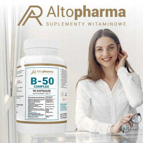 Alto Pharma Witamina B-50 Complex 90 kapsułek 1