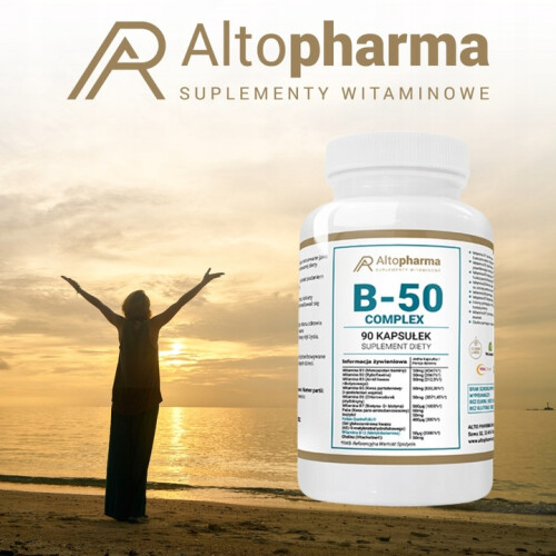 Alto Pharma Witamina B-50 Complex 90 kapsułek 2