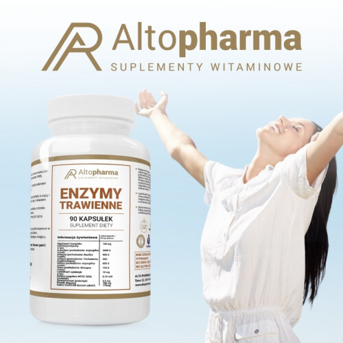Alto Pharma Enzymy Trawienne 90 kapsułek 2