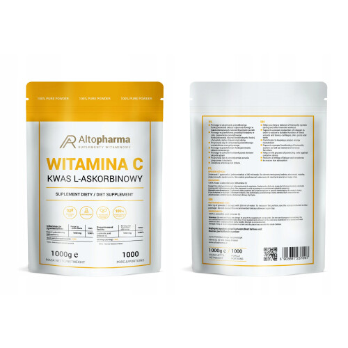 Alto Pharma Witamina C Kwas L-Askorbinowy 1000 g 1