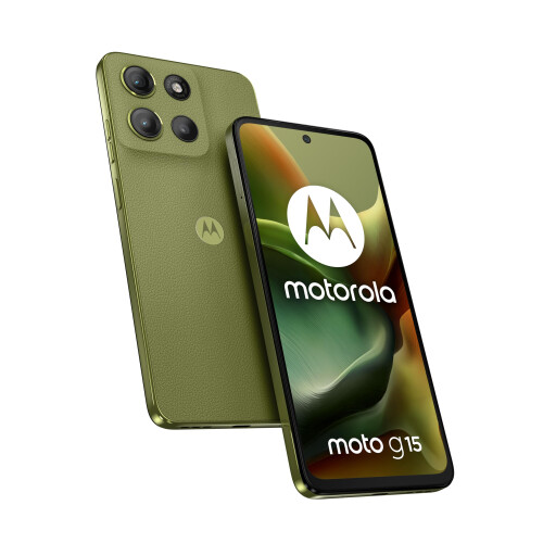 Motorola Motorola G15 Gravity Grey 4+128 and Moto buds loop - Green 1