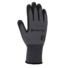 Carhartt mens Thermal Wb Waterproof Breathable Nitrile Grip Cold Weather Gloves, Grey, Medium US