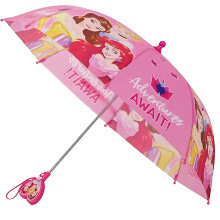 Disney Unisex Assorted Character Rainwear Umbrella Princess Age 3-6 One Size