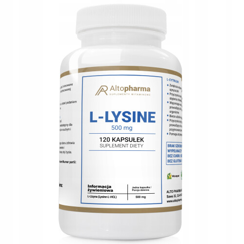 Alto Pharma L-Lizyna 120 kapsułki