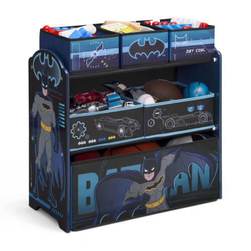 Delta Children Delta Children 6 Bin Förvaringsorganizer, Batman