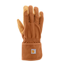 Guantes Carhartt Mujer Rugged Flex Cuero Sintético Alta Destreza, Marrón, L