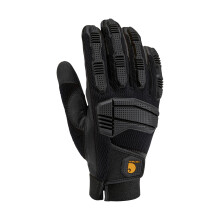 Carhartt Men's High Dexterity Protective Knuckle Guard Glove, Black, X-Large
