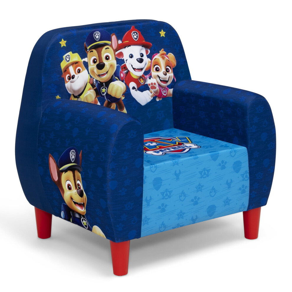 Delta Children Paw Patrol Foam Chair For Kids, Blue