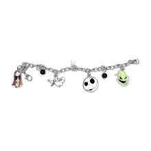 Disney Tim Burtons Nightmare Before Christmas Charm Metallarmband