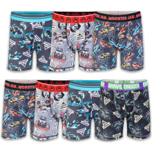 Monster Jam Exklusive 7er-Pack Sport Boxershorts mit Grave Digger, El Toro Loco & mehr, 2