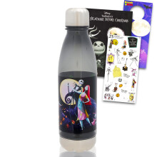 Disney Nightmare Before Christmas Trinkflasche Set - Jack Skellington & Sally, Sticker, mehr | Schulsachen