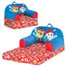 Delta Children - Fauteuil Flip-Out PAW Patrol Cozee Buddy - Certifié Greenguard Gold, Bleu