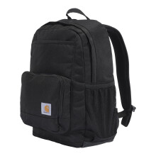 Carhartt 23L Single-Compartment Backpack, Durable Pack with Laptop Sleeve and Duravax Abrasion Resistant Base, Black