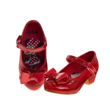 Zapatos Disney Minnie Mouse - Mary Jane con lazo para niñas - Flats para fiesta escolar