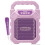 Crayola Crayola Mini Karaoke Machine voor Kinderen, Draagbare Bluetooth Luidsprekers met Microfoon, 4" Driver 10W Piekvermogen 1