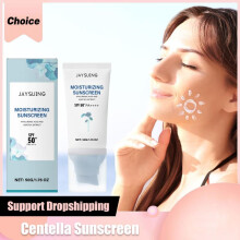 (150g) Centella Sunscreen SPF50+ PA++++ Calming Moisturizing Oily Sensitive Skin Soothing Long-Lasting UV Protection Face Cream 60ml