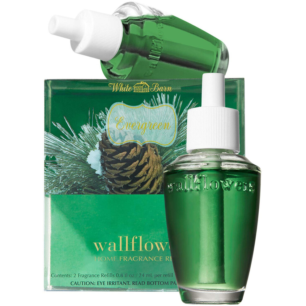 Bath & Body Works Bath And Body Works New Look! Evergreen Wallflowers 2-Pack Refills