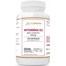 Alto Pharma Witamina K2 Mk-7 200Μg 120 kapsułek
