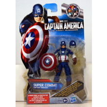 Hasbro Captain America Movie 4 Inch Series 2 Action Figure Super Combat Captain America Final Mission