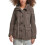 Levi's Levi's Damen Baumwollfeldjacke mit Kapuze, grau, Medium 1