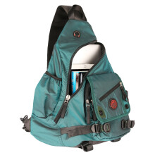 Kawei Knight Mochila Grande Bandolera Laptop Rucksack (A-Verde Oscuro)