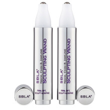 SBLA Beauty - Varita Esculpa Cuello, Barbilla & Mandíbula - Pack de 2 * 0.7 Fl Oz / 20mL - Eleva y Tensa