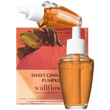 Bath & Body Works Süßer Zimt Kürbis Wandblumen Nachfüllungen, 2er-Pack (1,6 fl oz)