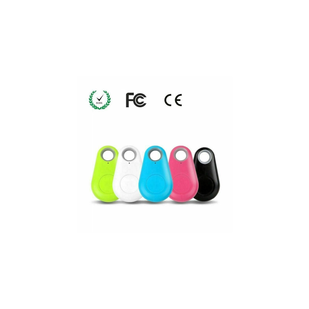 (Silver) Smart Mini Waterproof Bluetooth GPS Tracker for Pet Dog Cat Keys Wallet Bag Kids