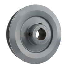 Poulie V-Belt à Bore Fixe BK50-7/8", Type Axe Fini 7/8", 4.75" Diamètre Extérieur