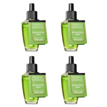 Bath & Body Works Eukalyptus Minze Duft-Glühbirne-Set von 4