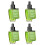 Bath & Body Works Bath & Body Works Eukalyptus Minze Duft-Glühbirne-Set von 4 1