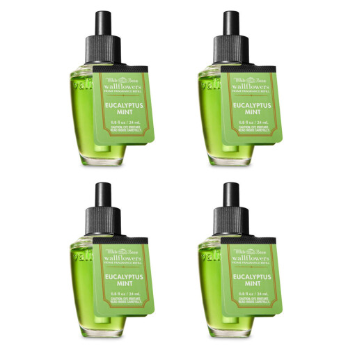 Bath & Body Works Bath & Body Works Eukalyptus Minze Duft-Glühbirne-Set von 4