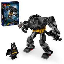 LEGO DC Batman: Batman Mech Armor Superheld Spielzeug, Sammlermodell und Batman Minifigur