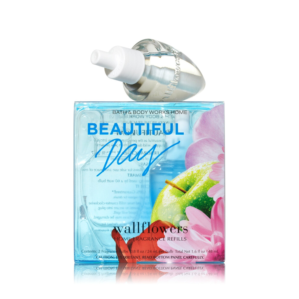 Bath & Body Works Bath And Body Works Wallflowers 2-Pack Refills, Beautiful Day, 1.6 Fl Ounce Total