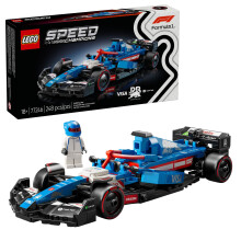 LEGO Speed Champions Visa Cash App RB VCARB 01 F1 Race Car Model Kits - Building Sets for Adults, Ages 18+ W/Realistic Features - DIY Crafts for Displ