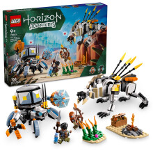 LEGO Horizon Adventures: Aloy & Varl vs. Shell-Walker y Sawtooth Juguete Construcción 9+