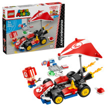 LEGO Super Mario: Kit Estándar de Mario Kart - Set de Construcción Coleccionable para Niños, 7+