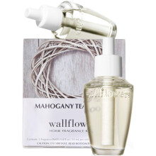 Recargas de Fragancia para el Hogar Mahogany Teakwood Wallflowers, 2-Pack (1.6 fl oz total)