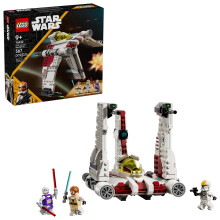 LEGO Star Wars: The Clone Wars V-19 Torrent Starfighter Building Toy - Pretend Play Set for Boys & Girls, Ages 9+ - Starship Model Kit W/ 3 Minifigure