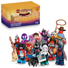 LEGO Minifiguren Spider-Man: Across The Spider-Verse 6er Pack - Spider-Man Spielzeug für Kinder ab 5 Jahren