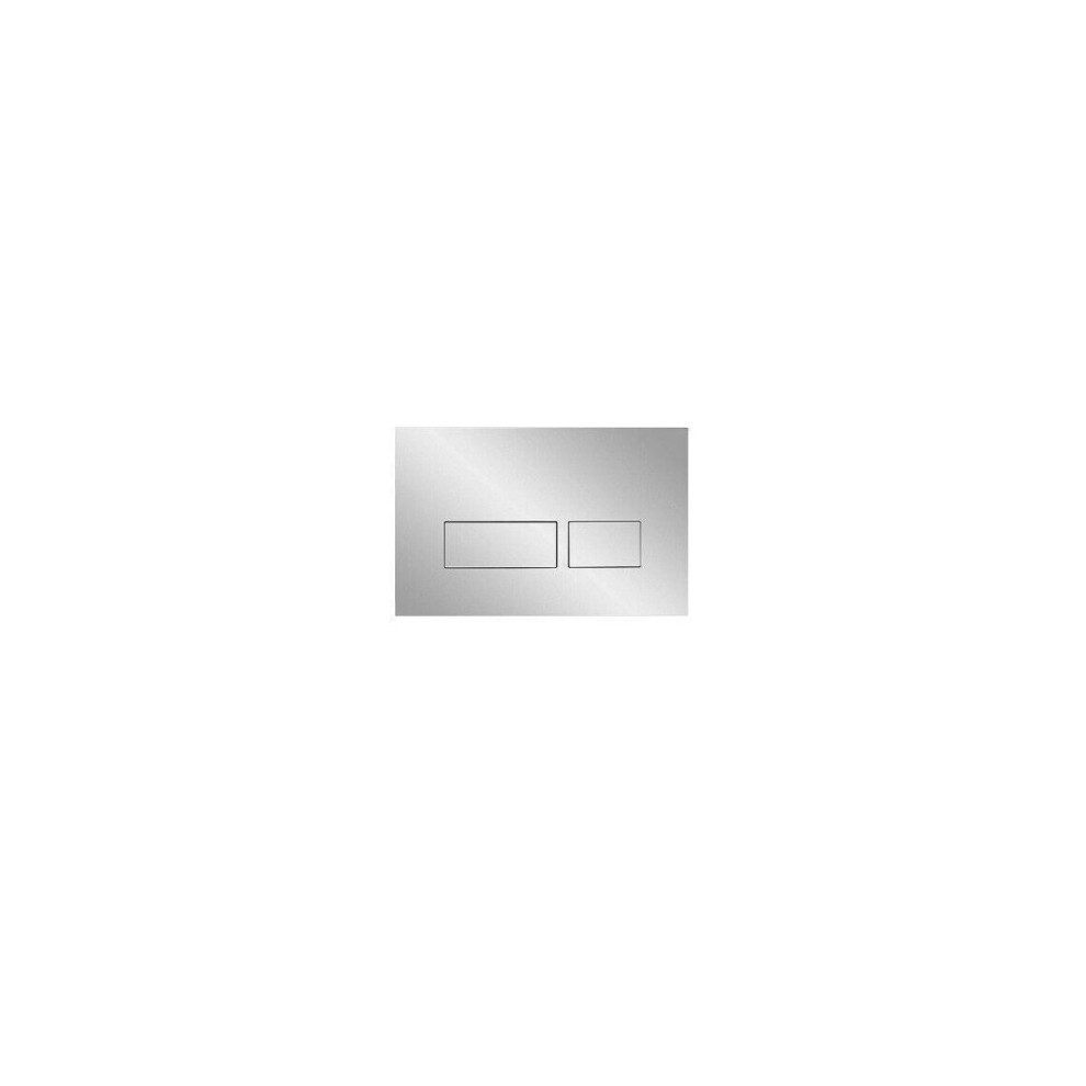 (Flush Plate Chrome) Wall Hung Toilet Rimless Dpt Pan, Seat & 1.12M Concealed Cistern Frame Wc Plate 7008710302677