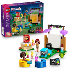 LEGO Friends Friendship Movie Night Pretend Play Building Toy - Interactive Storytelling Playset for Girls & Boys, Ages 6+ - Includes Paisley and Aliy