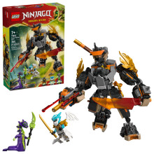 LEGO NINJAGO Coles Mission Mech & Dragon Zane Building Toy for Boys, Girls & Kids, Ages 7+ - Poseable Mech W/Cole, Acid Monster, & Zane Minifigures fo