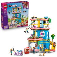 LEGO Friends Heartlake City Friends Club House Building Toy for Girls & Boys - Pretend Play Set for Kids, Ages 8+ - W/5 Minidolls, 3 Toy Animals, & Ac
