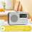 LEMEGA PR2 Max DAB Radio with Bluetooth,Portable Digital FM Radio,Walnut 5