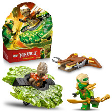 LEGO NINJAGO Loyd vs. Earth Monster Spinner Building Toy for Boys & Girls - Ninja Toy Figures & Playset for Kids, Ages 6+ - Includes 2 Minifigures for