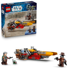 LEGO Star Wars Cobb Vanths Speeder Building Toy for Boys & Girls - Pretend Play Space Vehicle for Kids & Fans, Ages 7+ - Gift for Birthdays - W/Cobb V